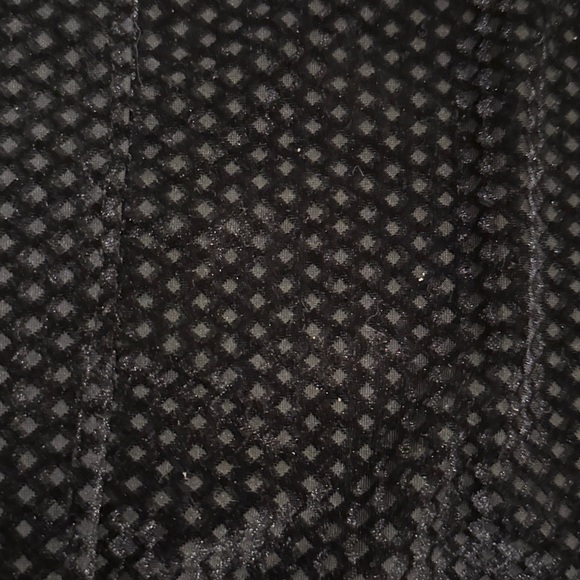 Flirty Feelings Black Velvet Bustier Bodysuit - Picture 4 of 7